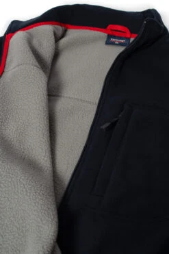 Espionage Fleece Jacket - Navy -Famous Menswear Store fl014 navy 2