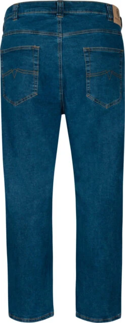 Kam Regular Fit Stretch Quality Jeans - Stonewash -Famous Menswear Store kbs 101 01 stonewash 2