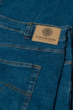 Kam Regular Fit Stretch Quality Jeans - Stonewash -Famous Menswear Store kbs 101 01 stonewash 3