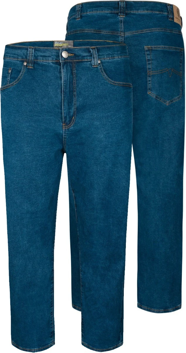 Kam Stretch Quality Jeans - Stonewash 3 Kam Stretch Quality Jeans - Stonewash