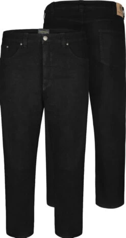 Kam Stretch Quality Jeans - Black