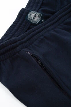 Kam Elastic Waist Joggers - Navy Blue -Famous Menswear Store kbs 225 navy 2
