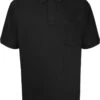 Kam Plain Polo Shirt - Black -Famous Menswear Store kbs 501a black 1