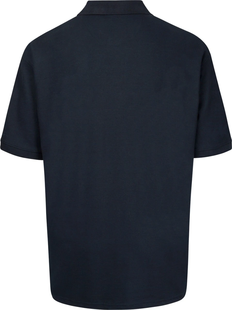 Kam Plain Polo Shirt - Navy 4 Kam Plain Polo Shirt - Navy - Image 2
