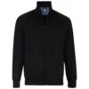 KAM Full Zip Fleece Top - Black 1 KAM Full Zip Fleece Top - Black -Famous Menswear Store kbs 506 black 1 1