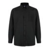 Kam Oxford Classic Long Sleeve Shirt - Black 2 Kam Oxford Classic Long Sleeve Shirt - Black -Famous Menswear Store kbs 664a black 1 1 1 1