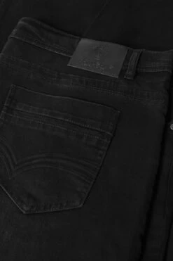 Kam Fashion Distressed Jeans - Black -Famous Menswear Store kbs alonso jean black 3