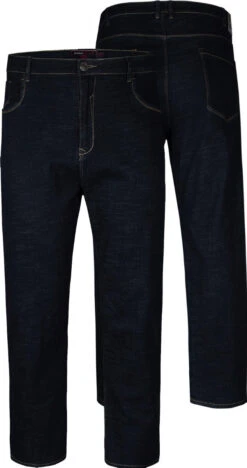 Kam Javier Regular Fit Stretch Fashion Jeans - Indigo