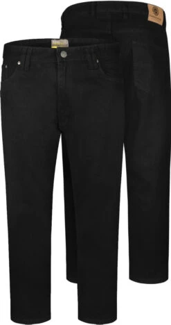 Kam Regular Fit Jeans - Black