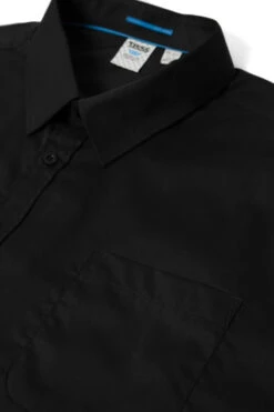 Duke D555 Aeron Short Sleeve Shirt - Black -Famous Menswear Store ks11402 corbin black 3