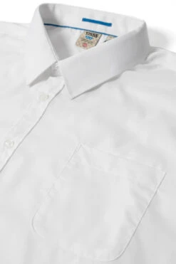 Duke D555 Delmar Easy Iron Shirt - White -Famous Menswear Store ks11404 aidan 3
