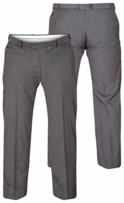 Duke D555 Supreme Flexi Waist Trousers - Grey