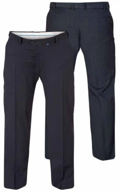 Duke D555 Supreme Flexi Waist Trousers - Blue