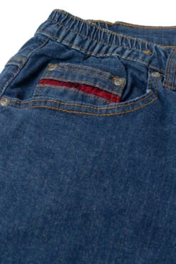 Duke Bailey Elasticated Waist Stretch Jeans -Famous Menswear Store ks1541 blue 4