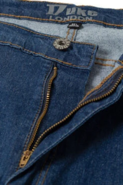 Duke Bailey Elasticated Waist Stretch Jeans -Famous Menswear Store ks1541 blue 5