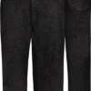 Duke Balfour Elasticated Waist Stretch Jeans -Famous Menswear Store ks1542 black 1 main