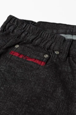 Duke Balfour Elasticated Waist Stretch Jeans 12 Duke Balfour Elasticated Waist Stretch Jeans -Famous Menswear Store ks1542 black 4