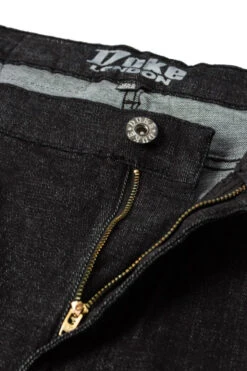 Duke Balfour Elasticated Waist Stretch Jeans 13 Duke Balfour Elasticated Waist Stretch Jeans -Famous Menswear Store ks1542 black 5