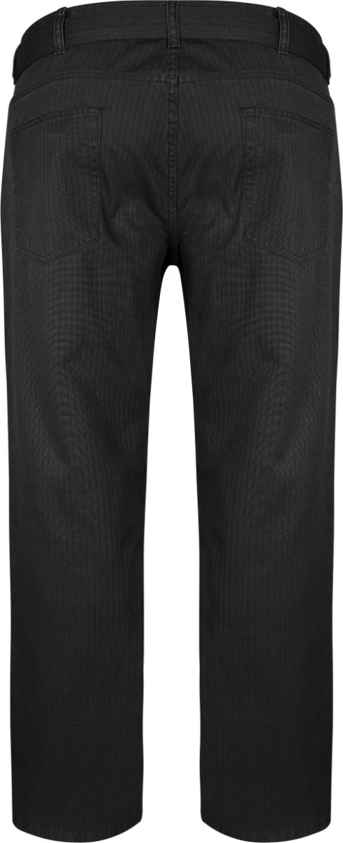 Duke D555 Canary Bedford Cord Trouser With Belt Grey 5 Duke D555 Canary Bedford Cord Trouser With Belt Grey - Image 3