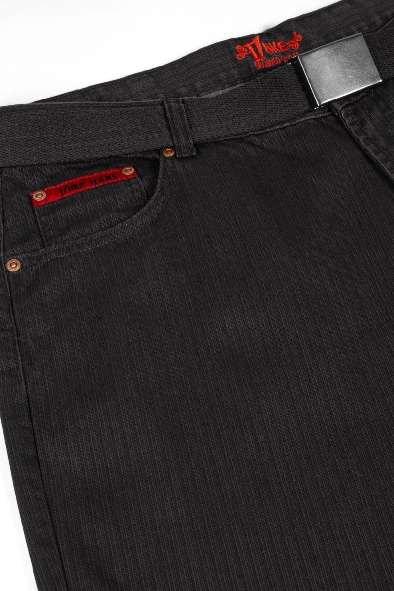 Duke D555 Canary Bedford Cord Trouser With Belt Grey 6 Duke D555 Canary Bedford Cord Trouser With Belt Grey - Image 4