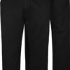 Duke D555 Mario Bedford Cord Trouser With Belt Black -Famous Menswear Store ks1554 mario black
