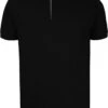 Duke D555 Grant Fully Combed Pique Polo Shirt - Black -Famous Menswear Store ks16501 black 2