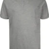 Duke D555 Grant Fully Combed Pique Polo Shirt - Grey -Famous Menswear Store ks16501 grey 1
