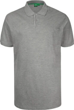 Duke D555 Grant Fully Combed Pique Polo Shirt - Grey