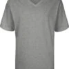Duke Signature Extra Long Length V-Neck T-Shirt - Grey