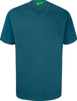 Duke Signature Extra Long Length V-Neck T-Shirt - Teal