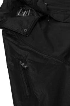 Kam Waterproof Jacket - Black -Famous Menswear Store kvskv 01 black 3