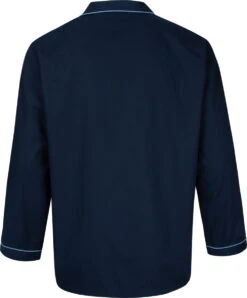 Espionage Plain Traditional Pyjama Set - Blue -Famous Menswear Store pj057 2