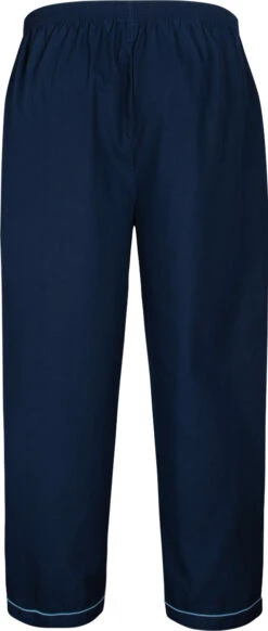 Espionage Plain Traditional Pyjama Set - Blue -Famous Menswear Store pj057 4