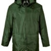 Portwest Classic Rain Jacket - Olive Green -Famous Menswear Store pw rain jacket green