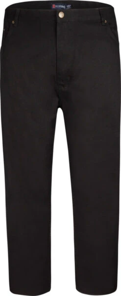 Duke Rockford Comfort Fit Jeans - Black -Famous Menswear Store rj520 black 1