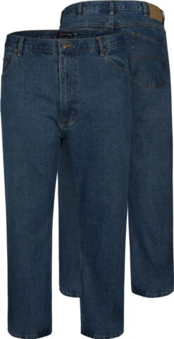 Duke Rockford Comfort Fit Jeans - Stonewash