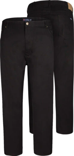 Duke Rockford Tall Comfort Fit Jeans - Black