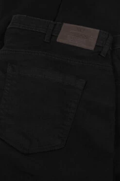 Duke D555 Claude Tapered Stretch Tall Jeans Black -Famous Menswear Store t15498 claude black tall 4