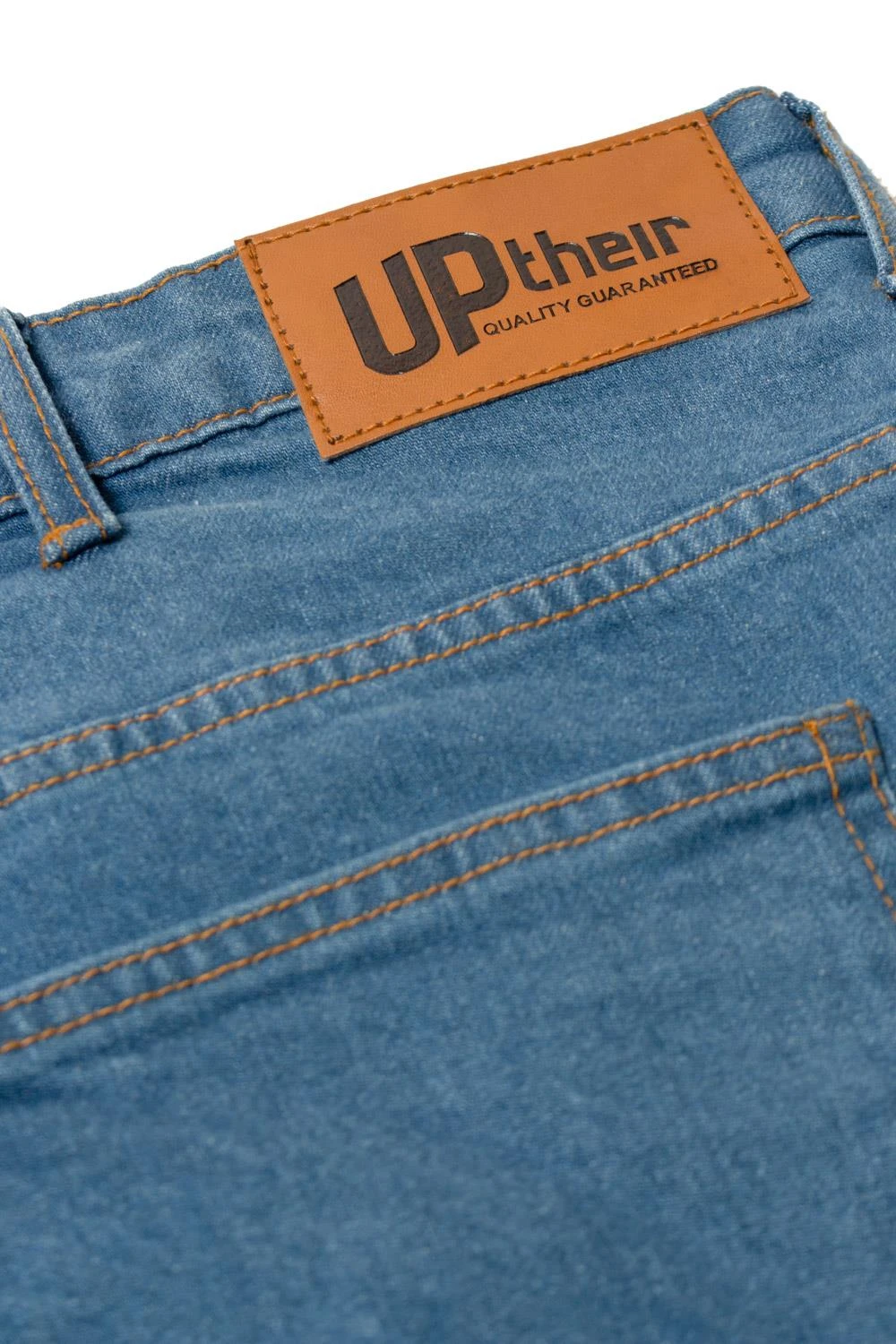 Uptheir Valiant Classic Fit Jeans - Stone Wash 6 Uptheir Valiant Classic Fit Jeans - Stone Wash - Image 4