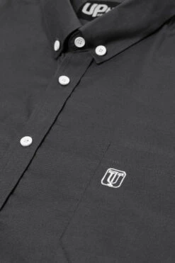 Uptheir Bud Classic Short Sleeve Shirt - Asphalt -Famous Menswear Store tumbnail 0105745a 54d4 4c95 8cd1 602688d4ce7b