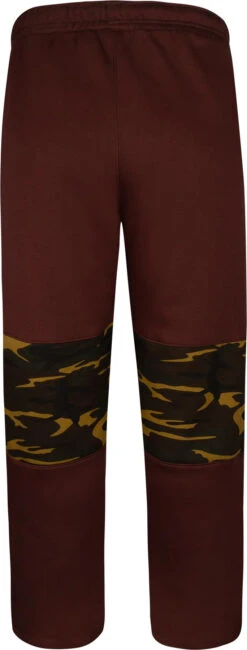 Uptheir Helston Camouflage Panel Joggers - Brown
