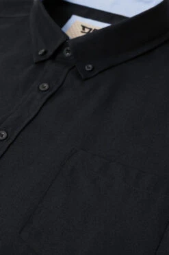 Duke D555 James Basic Oxford Short Sleeve Shirt - Black -Famous Menswear Store tumbnail 054bc9c5 e8c7 460e 9513 9fe44076f8da