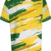 Uptheir Shay Paint Effect Crew Neck T-Shirt - Yellow -Famous Menswear Store tumbnail 05c58537 125f 45b7 86c6 fe2353f3a838