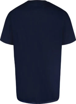 Uptheir Tri Shoulder Tape Crew Neck T-Shirt - Navy
