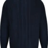 Uptheir Bempton Cable-Knit Half Zip Jumper - Dark Sapphire 2 Uptheir Bempton Cable-Knit Half Zip Jumper - Dark Sapphire -Famous Menswear Store tumbnail 06b48fb3 d939 45e8 a254 afe3585ad611