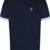 Uptheir Den TALL Contrast Collar Polo Shirt - Navy -Famous Menswear Store tumbnail 06e838f2 a9a3 46dd af6d db4c9b24b7a7