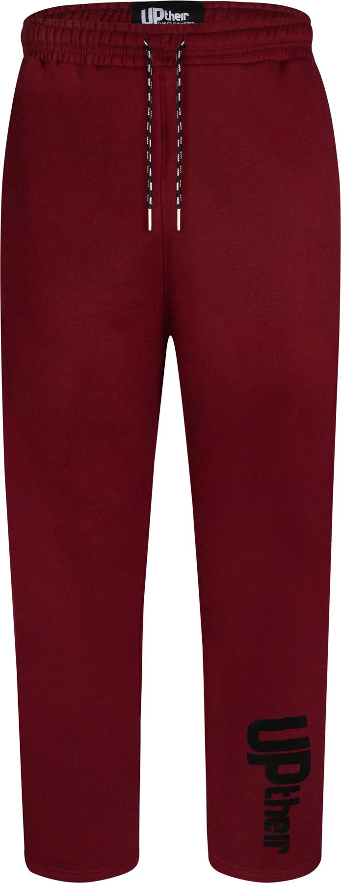Uptheir Baltic Contrast Colour Print Joggers - Cabernet 4 Uptheir Baltic Contrast Colour Print Joggers - Cabernet - Image 2