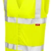 Leo Milford Class 2 Reflective Waistcoat - Yellow -Famous Menswear Store tumbnail 096e6d78 7865 4a47 ab5c 9f24d9e0591d