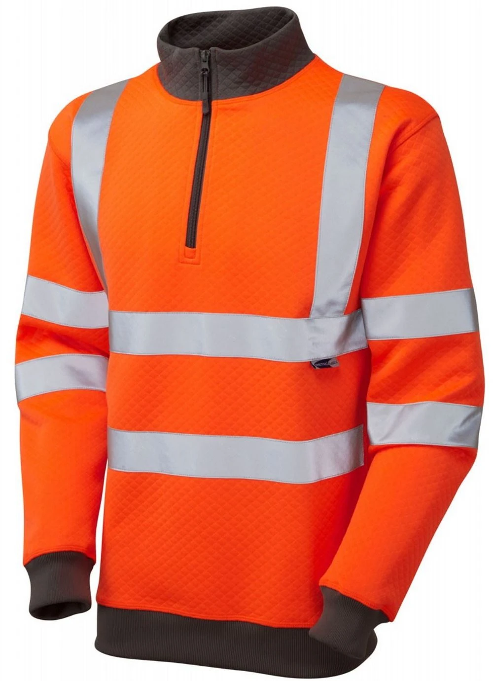 Leo Brynsworthy Long Sleeved Sweatshirt - Orange 4 Leo Brynsworthy Long Sleeved Sweatshirt - Orange - Image 2