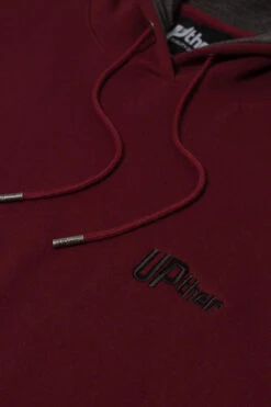 Uptheir Toasty Over The Head Hooded Gilet - Burgundy -Famous Menswear Store tumbnail 1142ba2b 7062 4787 8368 a1820ee317f7